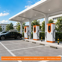 Nouvelle borne de recharge pour véhicules électriques de type 2 DC 120 kW, 32 A, 3 phases, Wallbox, station de recharge pour véhicules électriques, OCPP1.6J, pour usage commercial