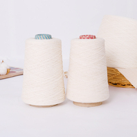 Raw White Cotton Yarn Open End Ring Spun Woven Knitting Yarn NE 80S 100s 100% Combed Cotton Yarn