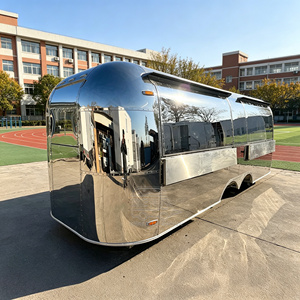 Remorque de vente ambulante pour pizzas et glaces avec plateforme - Product Image 4