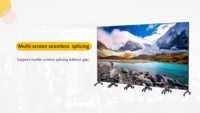 Pantalla LED Inteligente Serie G-T4 para Interiores, 750x2000mm, Pantalla Vertical Móvil de Alta Gama, P1.25/1.56/1.9/2.5/2.6/2.9/3.9mm, IPX3