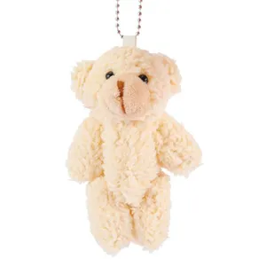 C1439 promosyon hediye küçük oyuncak ayı peluş oyuncaklar asılı zincir çocuk Schoolbag hayvan kolye peluş küçük ayı