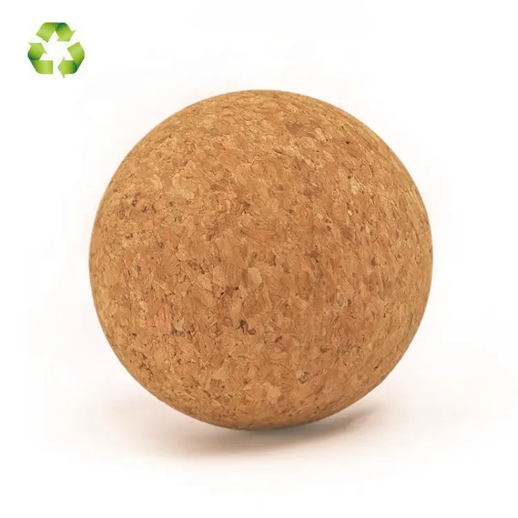 Natural cork ball eco friendly high premium cork ball foot massage balls for gift