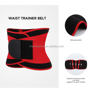 SBR เข็มขัดรัดเอวเล่นกีฬาสำหรับผู้หญิงอุปกรณ์ออกกำลังกายที่รัดเอวแบบนีโอพรีนพร้อมคุณสมบัติปรับได้สำหรับการป้องกัน - Product Image 5