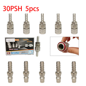 Japanese Style PSH <b>Quick</b> Release Coupler Self Sealing Adapter for Air Tools - 001 - Product Image 3