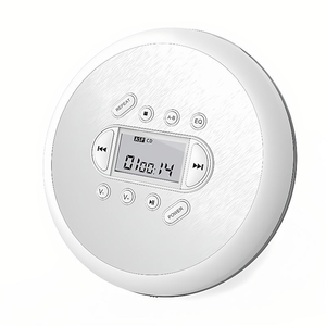 Reproductor de CD Portátil a Prueba de Golpes con Pantalla LCD, Reproductor de MP3 USB Recargable para Aprendizaje de Idiomas y Entretenimiento en el Hogar - Product Image 1