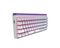 Clavier de jeu mécanique filaire à 68 touches avec éclairage RVB, prix de gros d'usine Jedel, logo personnalisé, pour PC, ordinateurs portables