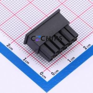 BX-MX3.0-2-6P-GJK Housing (Wire-to-Board / Wire-to-Wire) P=3mm Connector 2x6P 3mm Micro-Fit (MX 3.0) 3mm - Product Image 2