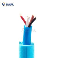 Robot limpiador de piscinas cable giratorio robot brazo cable Flex Duct crawler robot cable