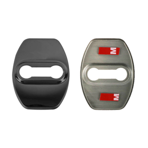 Cubiertas para Cerraduras de Puerta de Coche JDM, 4 Piezas, Protectoras con Emblema Adhesivo para <span class=keywords><strong>Hyundai</strong></span> N <span class=keywords><strong>Line</strong></span>, Tucson, Creta, <span class=keywords><strong>I20</strong></span>, I30, Nline Buckle - Product Image 5