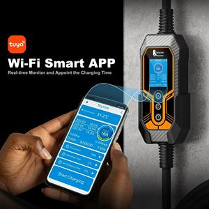 Cargador Portátil para Vehículos Eléctricos Feyree GB/T, 16A, 11kW, 3P, Control por Wifi y Aplicación, Nueva Versión, Caja de Carga EVSE y Adaptador para Automóviles Eléctricos - Product Image 5