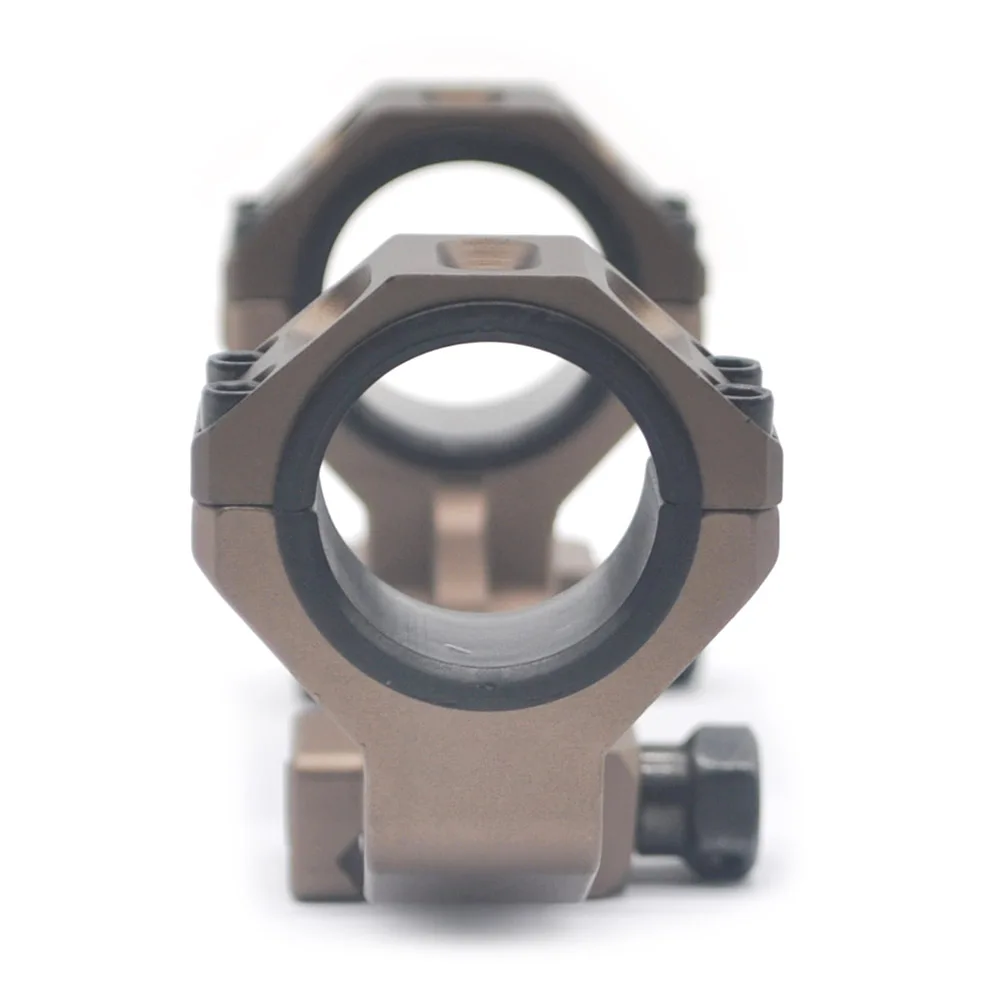 Aplus optional Black or FDE Tactical Dual Rings 25.4mm 30mm Scope Mount riflescope Fits 20mm Dovetail Cantilever picatinny Rail