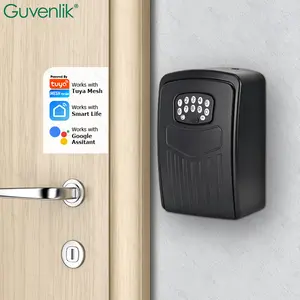 古文里克防盗组合保险箱图雅Wifi应用控制智能钥匙锁盒带密码锁