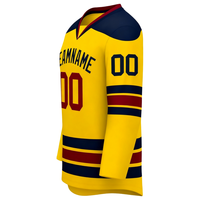 Vêtements de hockey sur glace personnalisés unisexe Maillot de sublimation de haute qualité Nouveau design Équipement d'entraînement de premier choix pour adultes