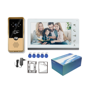 Video <span class=keywords><strong>Door</strong></span> <span class=keywords><strong>Phone</strong></span> Villa Gaya Baru <span class=keywords><strong>2026</strong></span> Layar 7 Inci dengan Kotak Warna-warni, Interkom Audio, Bel Pintu Video Berkabel, Mendukung Pembukaan Kunci - Product Image 1