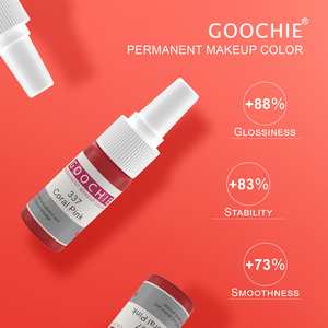 Goochie trang điểm vĩnh viễn Nguồn cung cấp micropigmentation sắc tố tạm thời SMP Bút kẻ mắt hình xăm mực OEM - Product Image 5