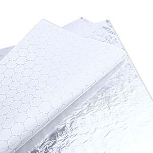 Papel de Aluminio Aislante Plateado en Forma de Panal para Envolver Alimentos Calientes de Barbacoa Rápida en Restaurantes, Papel para Envolver Hamburguesas y Sándwiches - Product Image 2