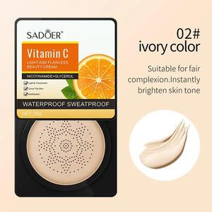 핫 세일 SADOER 개인 라벨 BB크림 비타민 C 재단 버섯 헤드 에어 쿠션 <span class=keywords><strong>cc</strong></span> 크림 도매 - Product Image 4