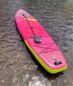 Loạt mới bán buôn 11 '* 34 ''* 6' 'inflatable hai lớp inflable đứng lên tàu chèo tavola sup ván lướt sóng paddleboard - Product Image 2