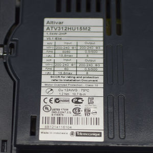 ไดรฟ์ปรับความเร็วรอบ Schneider ATV312HU15M2 Altivar ATV312 1.5 กิโลวัตต์ 3.2 กิโลโวลต์แอมแปร์ 90 วัตต์ 200-240 โวลต์  ไฟฟ้าเฟสเดียว - Product Image 6