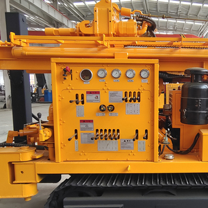 Plataforma de perforación sobre orugas de acero CS350s con componentes de núcleo de cojinete de motor de bomba para perforación de pozos hidrogeológicos - Product Image 4