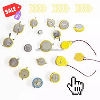 Baterai Koin Sel CMOS CROWN C Cr2032 dengan Tab Solder