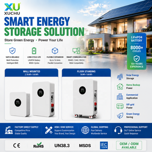 แบตเตอรี่ติดผนัง 15kWh 15-20kW กำลังไฟ 51.2V สำหรับระบบโซลาร์เซลล์บ้าน พร้อมระบบไฮบริด/ออฟกริด - Product Image 4