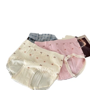 2579 # Factory Custom <span class=keywords><strong>7</strong></span> pezzi Set Plus Size mutandine a vita media senza cuciture comode mutandine ad alta elasticità per le donne - Product Image 6