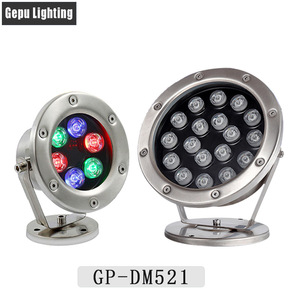 Luz Subacuática LED Gepu Lighting, 12 LED, Impermeable, RGB, Siete Colores, para Piscina, Fuente, Estanque - Product Image 5