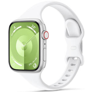 สายนาฬิกาซิลิโคนขายส่งจากโรงงาน สำหรับ Apple Watch S10 11 46 มม. Ultra 49 มม. SE 44 มม. สายนาฬิกาแบบนุ่มสำหรับเล่นกีฬา - Product Image 5