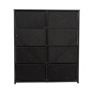 Commode autoportante moderne en tissu pour salon, durable, avec panneaux en MDF et acier inoxydable, en pin, disponible en plusieurs couleurs - Fournisseur en gros - Product Image 5