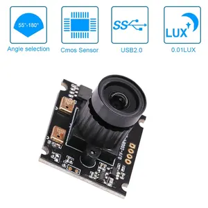 كاميرات صناعية عالية الدقة IMX258 8MP 30FPS FF تركيز تلقائي USB UVC CMOS 4K CCTV