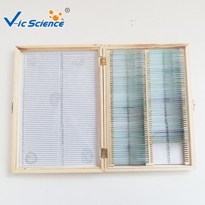 Ensemble de lames de parasite 100 sortes de lames préparées par la parasitologie médicale des étudiants - Product Image 4