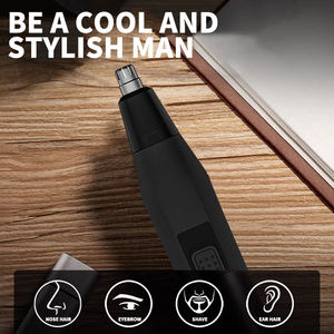 เครื่องเล็มขนจมู<span class=keywords><strong>ก</strong></span>แบบใบมีดหมุน <span class=keywords><strong>ก</strong></span>ันน้ำ IPX5 ชาร์จผ่าน USB เครื่องโ<span class=keywords><strong>ก</strong></span>นขนไฟฟ้า สำหรับเล็ม<span class=keywords><strong>ขน</strong></span>คิ้วและขนจมู<span class=keywords><strong>ก</strong></span>ด้วยตัวเอง - Product Image 5