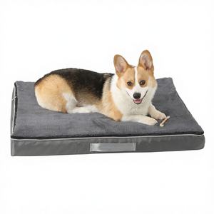Haustierbett Memory-Schaum Hundebett mit Abnehmbarem Bezug Wasserdichte Orthopädische Haustiermatte für Alle Jahreszeiten Hundebettmatte - Product Image 1