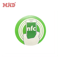 Pegatinas inteligentes impermeables Nfc, etiqueta adhesiva Rfid para teléfono móvil y hogar inteligente