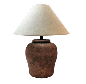 Lámpara <span class=keywords><strong>de</strong></span> <span class=keywords><strong>mesa</strong></span> <span class=keywords><strong>de</strong></span> cerámica moderna, pantalla cónica <span class=keywords><strong>de</strong></span> estilo Retro, adecuada para sala <span class=keywords><strong>de</strong></span> estar, dormitorio, <span class=keywords><strong>mesa</strong></span> <span class=keywords><strong>de</strong></span> comedor, lámpara <span class=keywords><strong>de</strong></span> <span class=keywords><strong>mesa</strong></span> <span class=keywords><strong>grande</strong></span> - Product Image 5