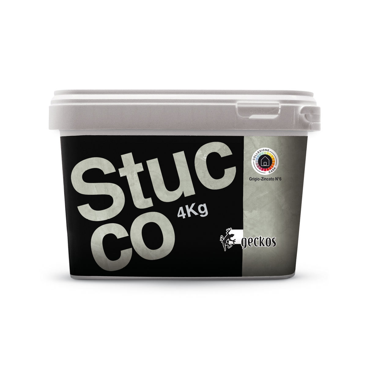 Deco Stucco Grigio Zincato n. 6 Iris