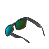 Lunettes Intelligentes IA avec Caméra à Distance, Contrôle Tactile, Commande Musicale, Assistant Vocal, Chargement Type-C, Microphone et Haut-parleur