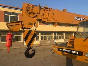 Grúa de construcción Kato de 25 toneladas usada, con componente de motor de núcleo, piezas y accesorios de motor de Shanghai, en stock, Kato de 2-3, 2, 1, 2 - Product Image 3