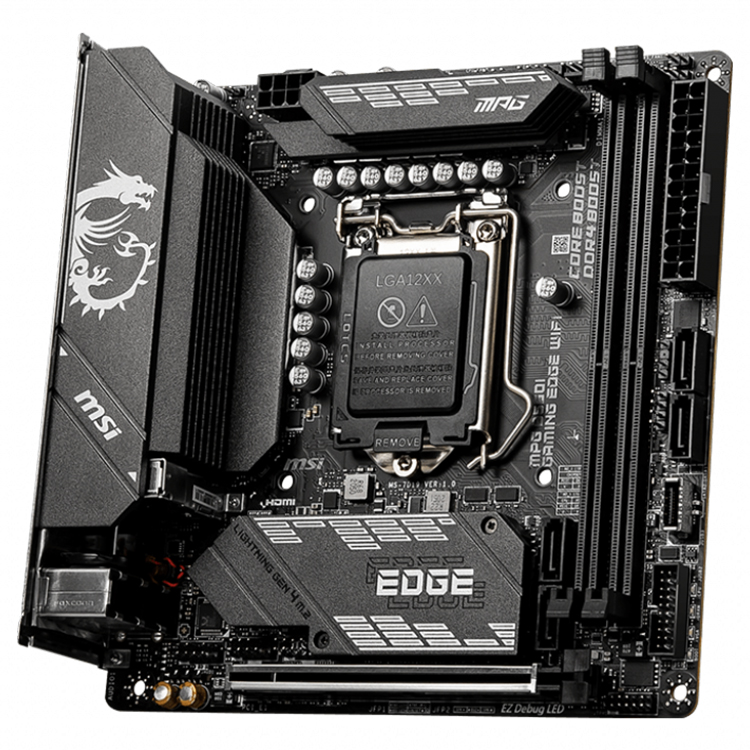 MSI MPG B560I Gaming Edge WiFi Used Mini-ITX Motherboard for 10th