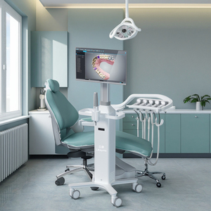 Carrito Médico Ajustable para Hospital, Soporte para Portátil y Escáner Oral para <span class=keywords><strong>Consultorio</strong></span>, Carro Móvil - Product Image 3