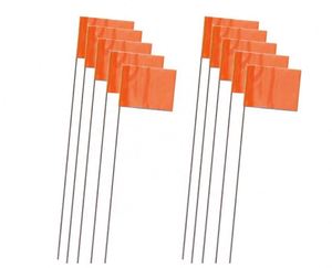 Bandera de Seguridad Personalizada de PVC para Exteriores, Tamaño 4*5 Pulgadas, con Logotipo Personalizado en Fibra de Vidrio, para Jardín Pequeño, Advertencia, Topografía, Césped - Product Image 3