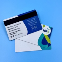 Cartes de Visite Professionnelles en PVC avec Logo CR80 Loco/Hico Barcode VIP Magnetic Stripe NFC RFID Giftcards