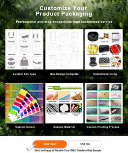 Scatola di cartone ondulato blu Premium confezione regalo di marca personalizzata per il <span class=keywords><strong>mercato</strong></span> europeo dei requisiti di Branding e spedizione B2B - Product Image 6