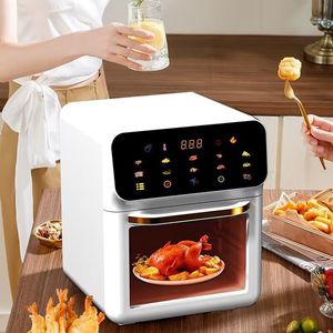 <span class=keywords><strong>Friteuse</strong></span> à <span class=keywords><strong>air</strong></span> électrique grande capacité 12L avec contrôle tactile et protection contre la surchauffe pour usage domestique - Spécial commerce extérieur, offre spéciale - Product Image 4