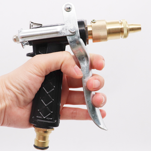 Metal Hose Nozzle Adjustable High Pressure <strong>Garden</strong> <strong>Sprayer</strong> <strong>Copper</strong> Hose Spray Gun - Product Image 2