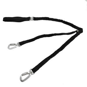 Clips de aluminio Correa elástica de nailon duradera personalizada para dos perros, correa doble para perros, correa para perros gemelos, correa para perros múltiples - Product Image 1