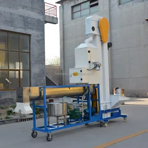 Prix d'usine machine d'enrobage de semences quantitative à injection continue automatique à grande vitesse en acier inoxydable durable