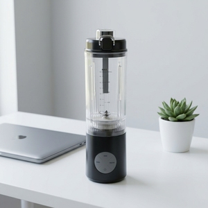 Dedian - Logo personnalisé - 6 lames - Sans BPA - Contenant en Tritan - 180W - <span class=keywords><strong>Mini</strong></span> <span class=keywords><strong>mixeur</strong></span>-presse-agrumes haute puissance - <span class=keywords><strong>Mixeur</strong></span> portable pour jus frais - Product Image 1
