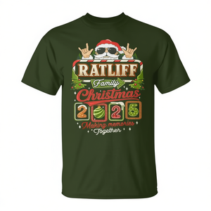 Camiseta familiar Ratliff para Navidad 2025: Creando recuerdos juntos - Product Image 2